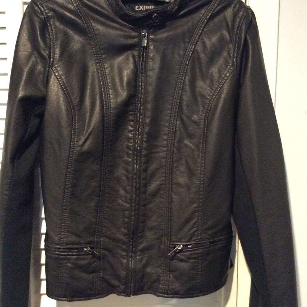 Leather jacket